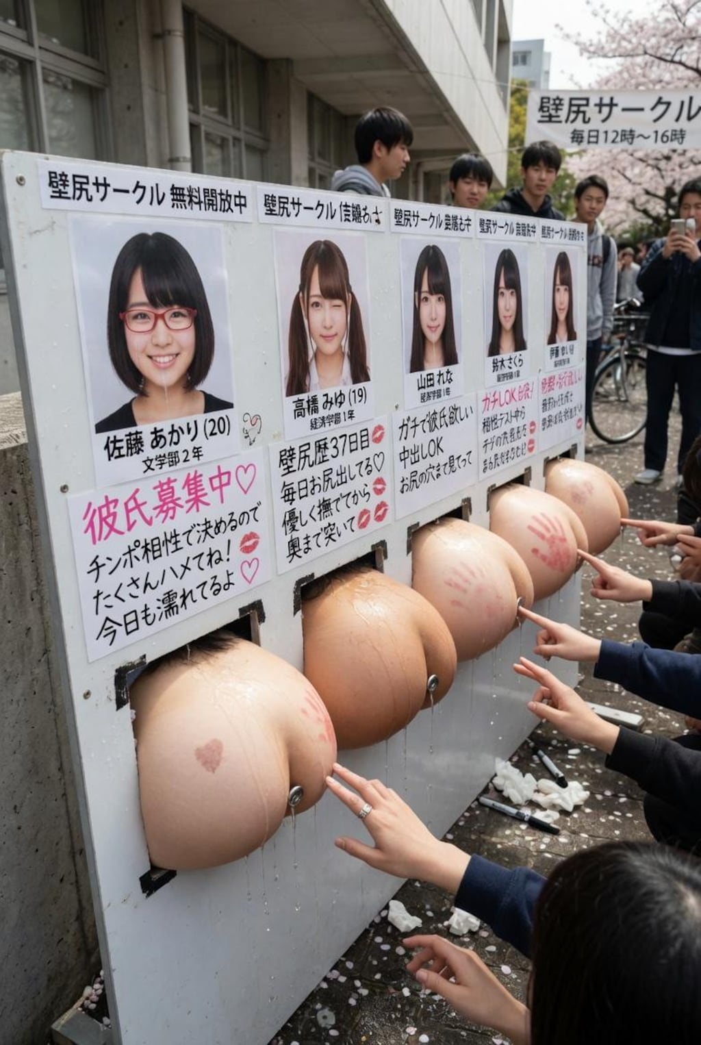 波山大学壁尻サークル