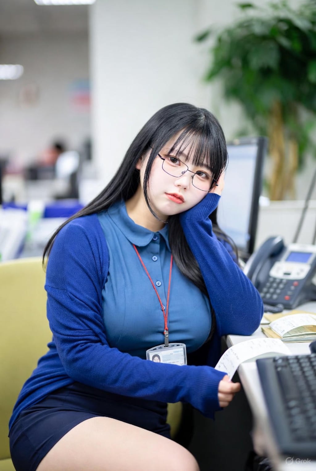 Grok習作「AVパケ写の再現」