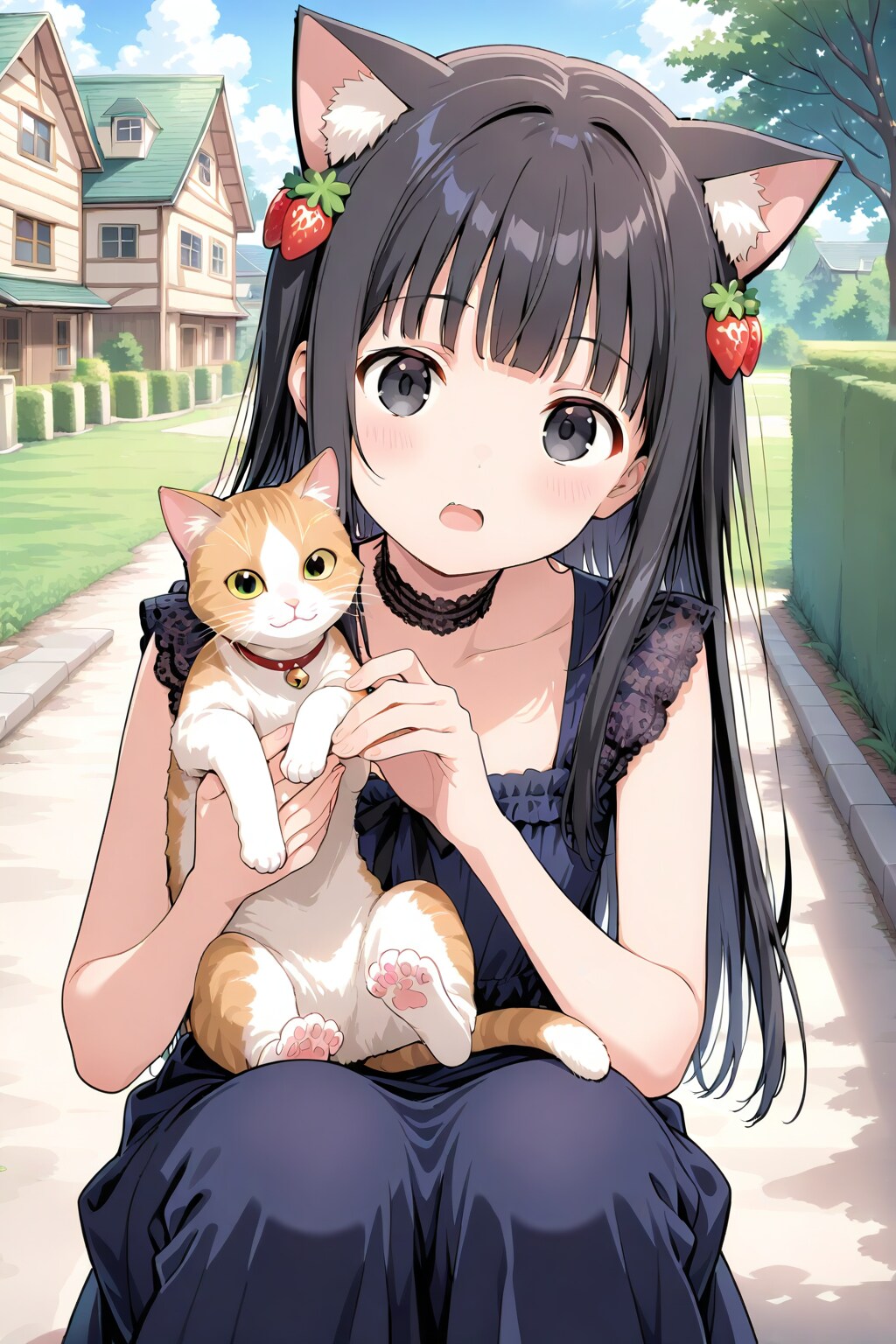 ネコ娘のクロちゃん🐈‍⬛✨２