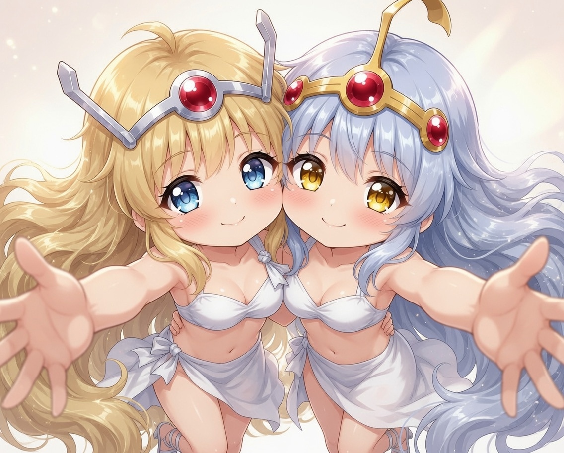 まるで"N"と"S" 引き合う 愛の法則ね