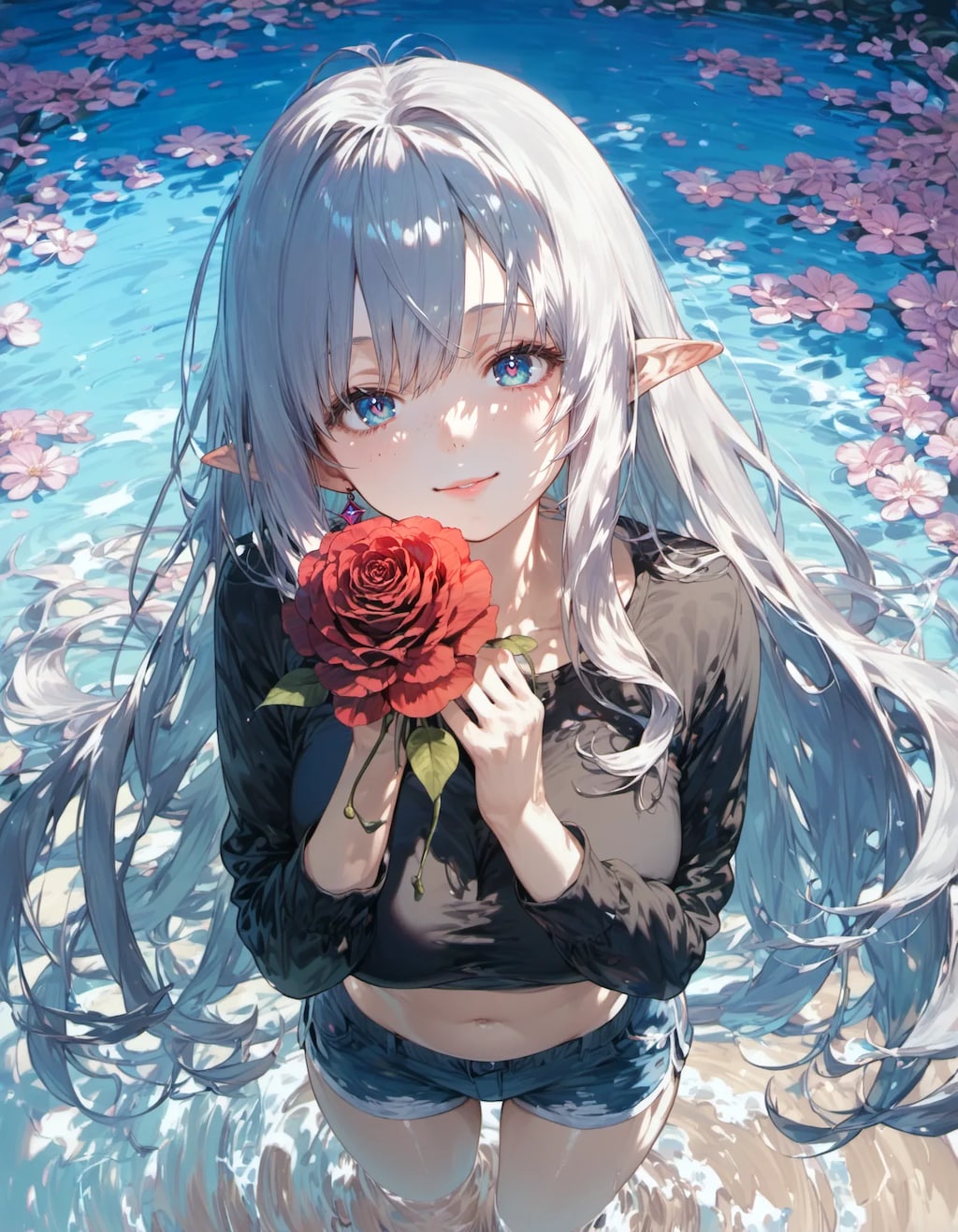Rose of the Moonlit Tide