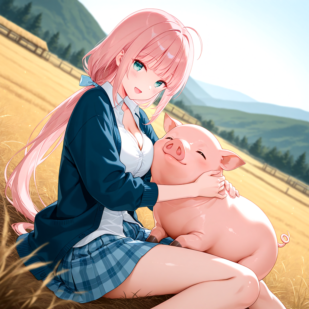 ふれあい | の人気AIイラスト・グラビア