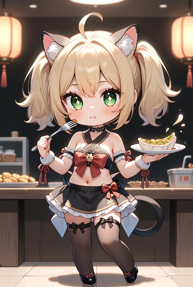 金ツイにゃん。餃子