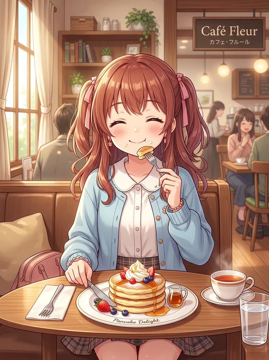 パンケーキ❤️ | の人気AIイラスト・グラビア