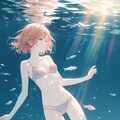 海の中のたま 2枚目