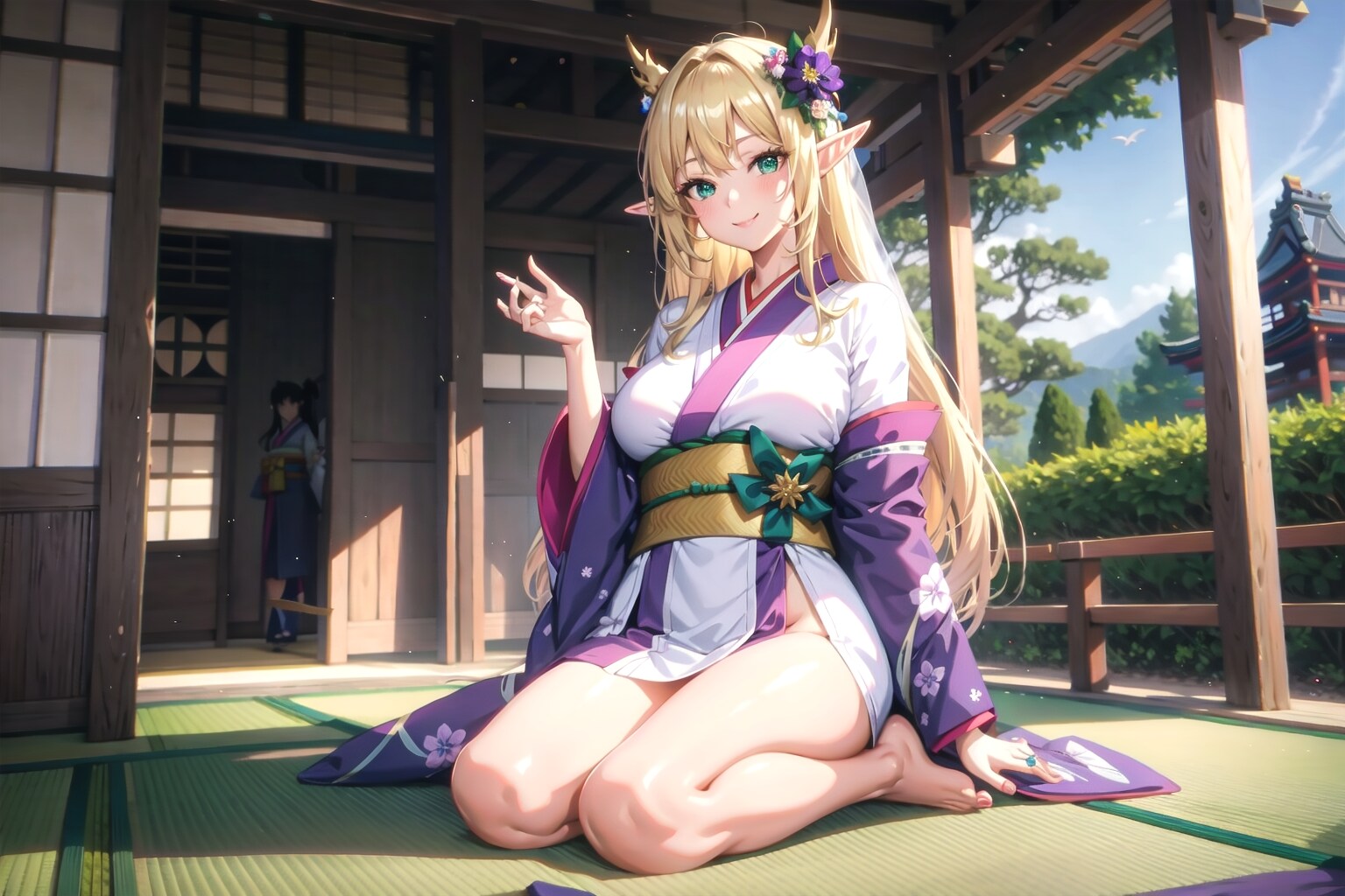 異文化交流(*´ω｀*)作品です