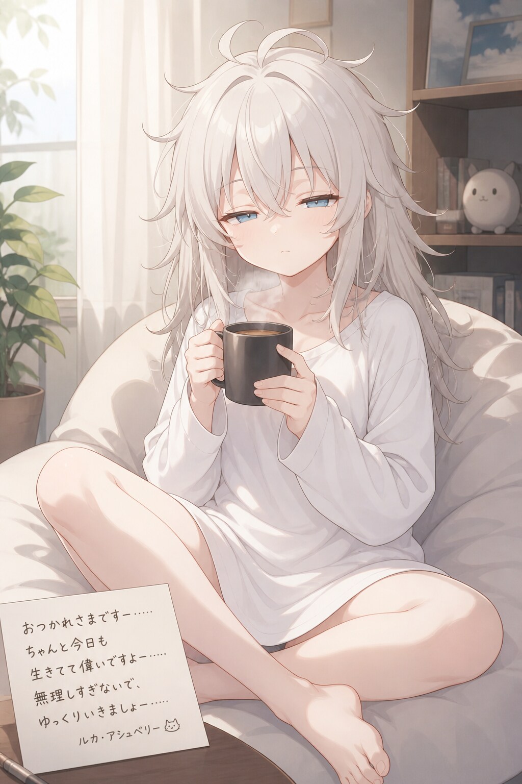 うちの子から一言