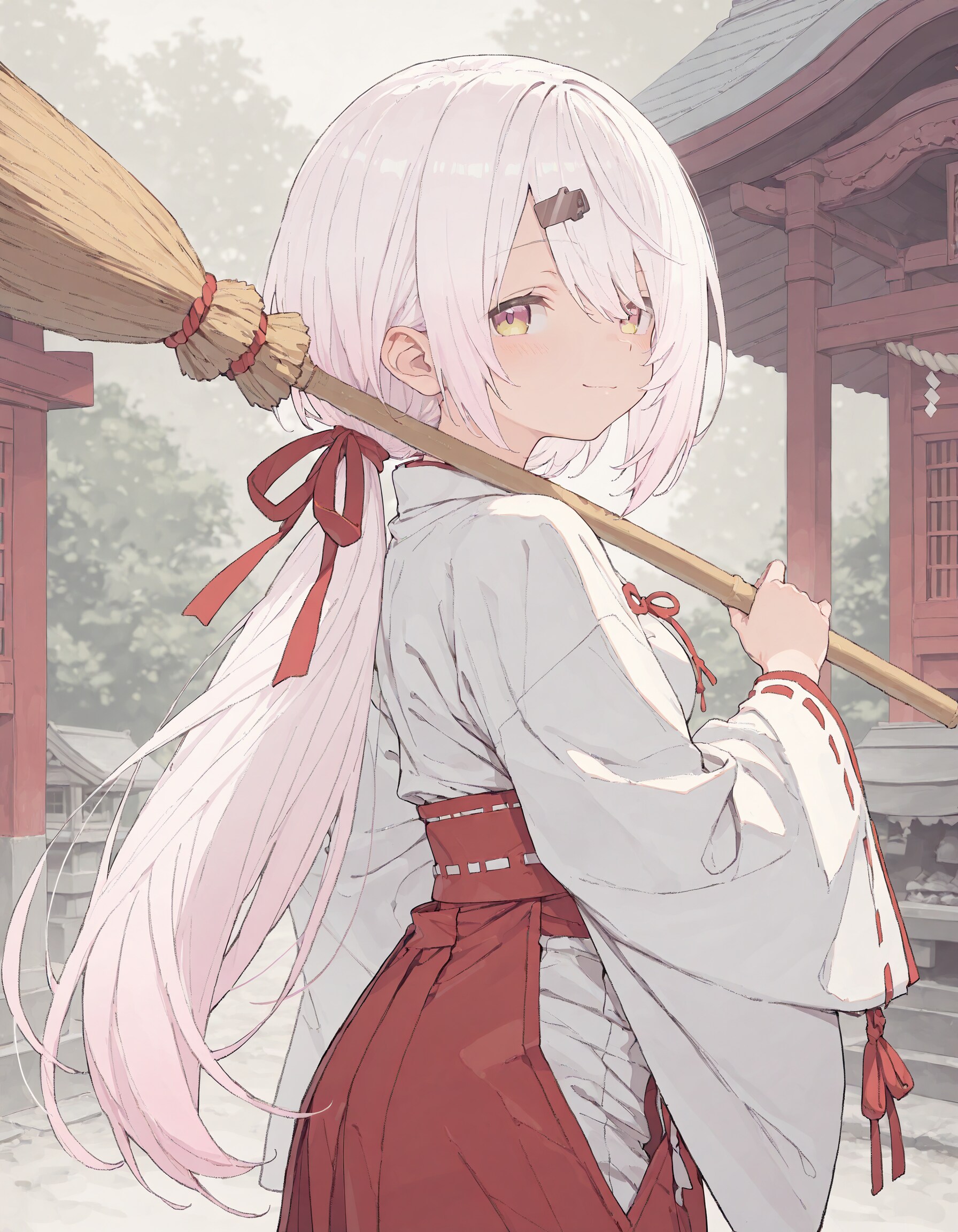 椎名唯華（巫女Ver） | の人気AIイラスト・グラビア