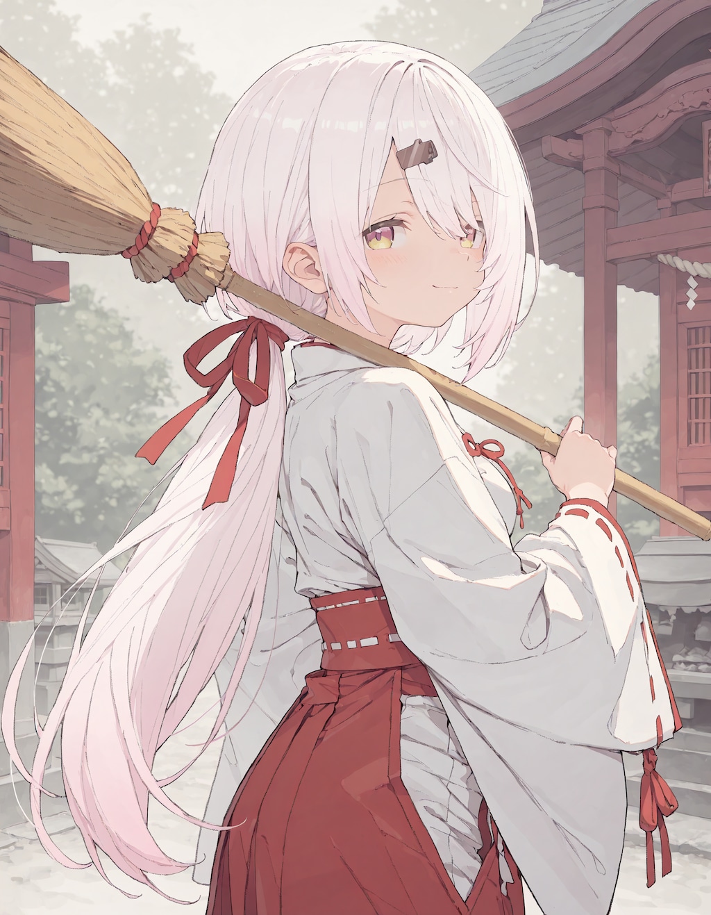 椎名唯華（巫女Ver）