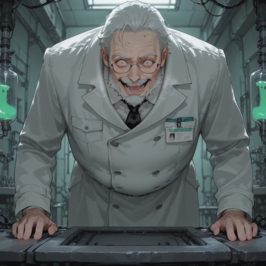 今にも倫理規定を超えそうな研究者さん | の人気AIイラスト・グラビア