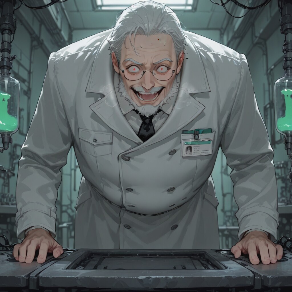 今にも倫理規定を超えそうな研究者さん