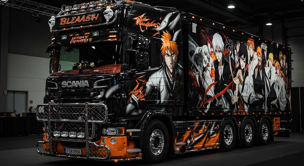 BLEACHスカニアトラック