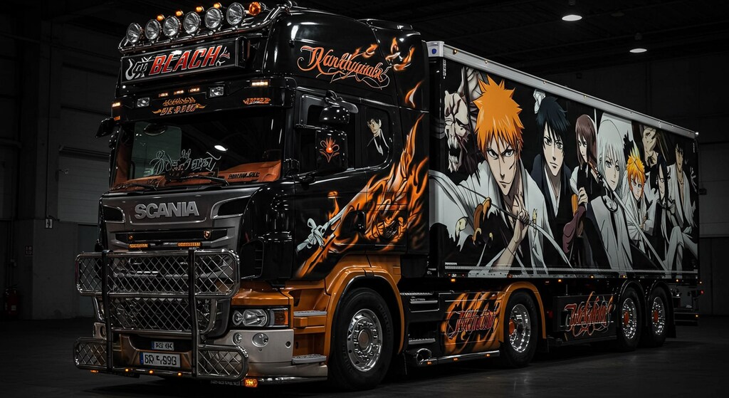 BLEACHスカニアトラック