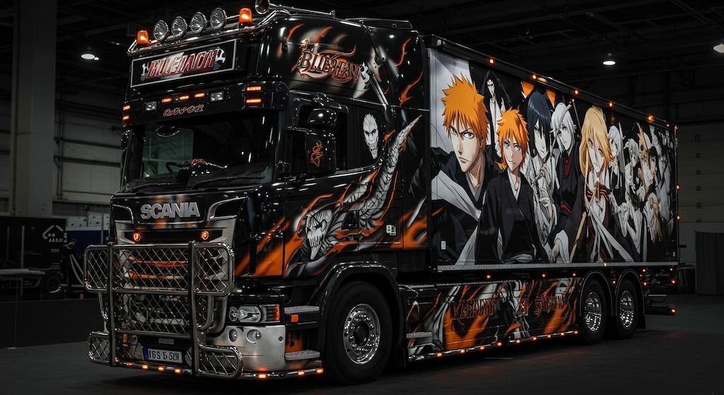 BLEACHスカニアトラック