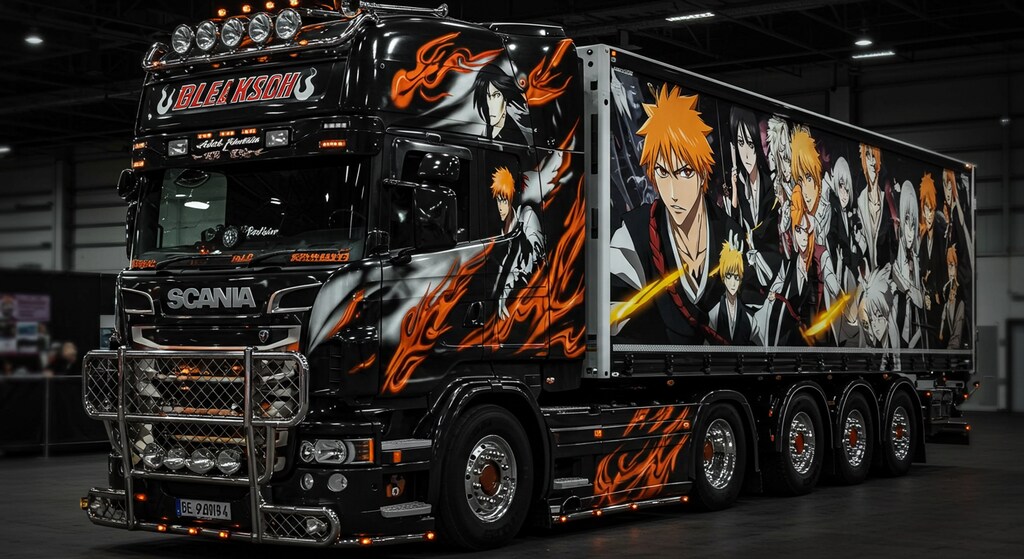 BLEACHスカニアトラック