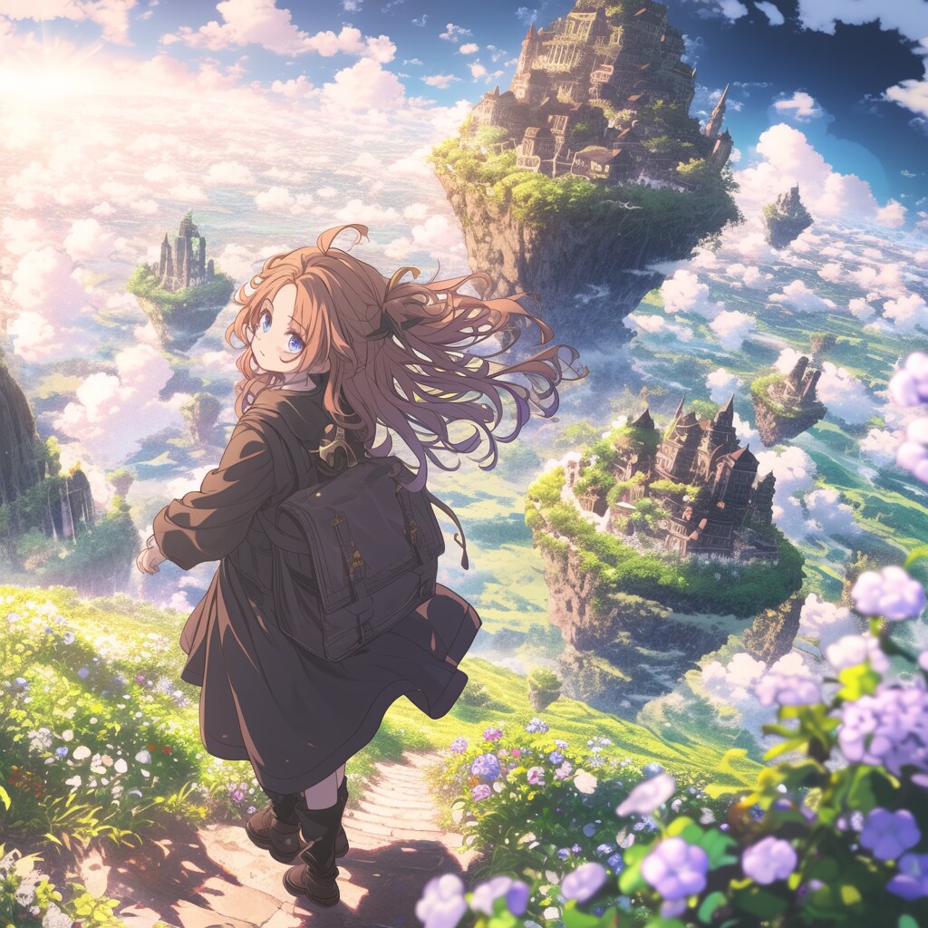 空中庭園　hanging garden | の人気AIイラスト・グラビア