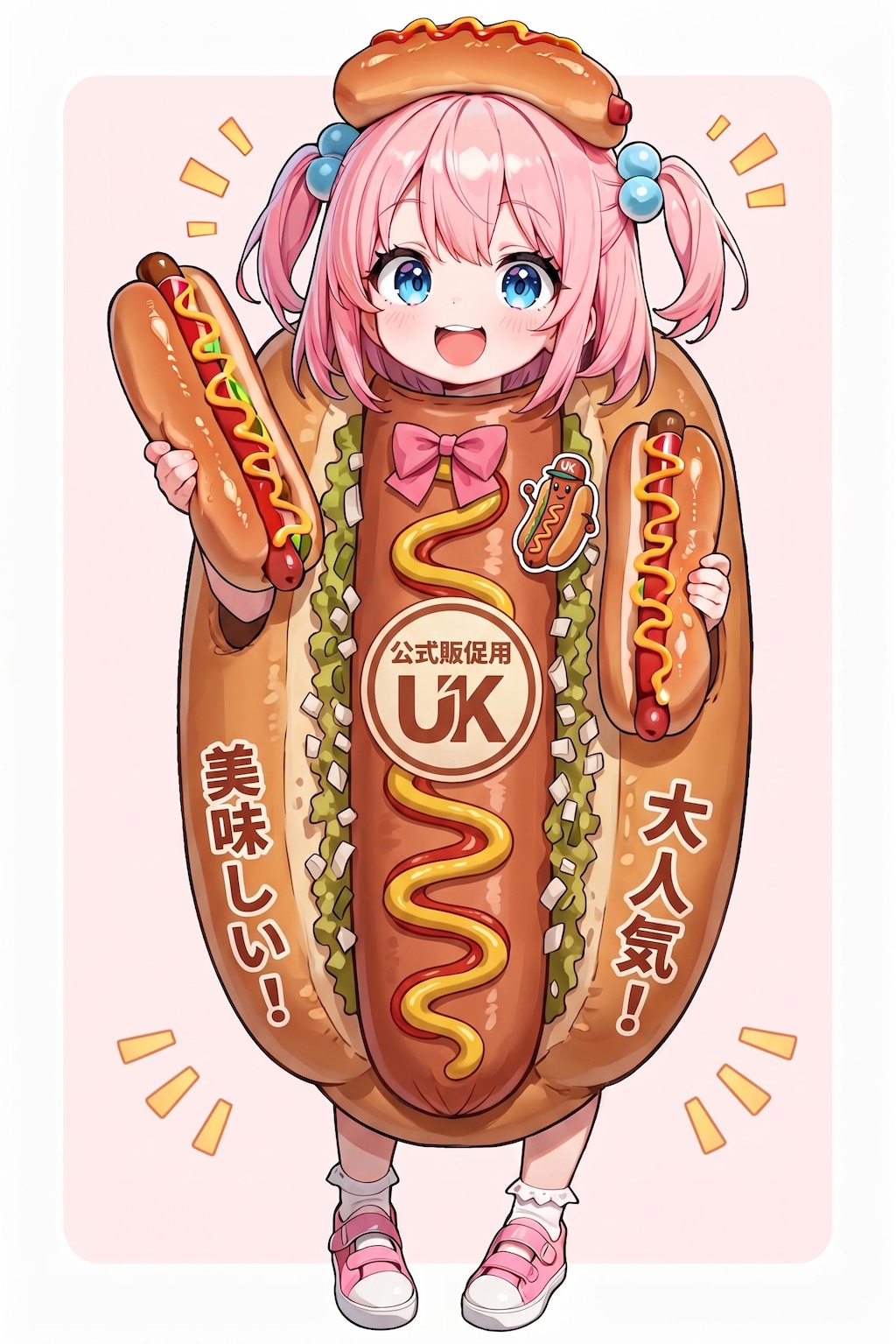 ホットドッグいかがですかー？