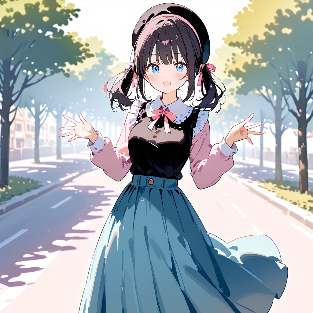 お出かけツインテールちゃん