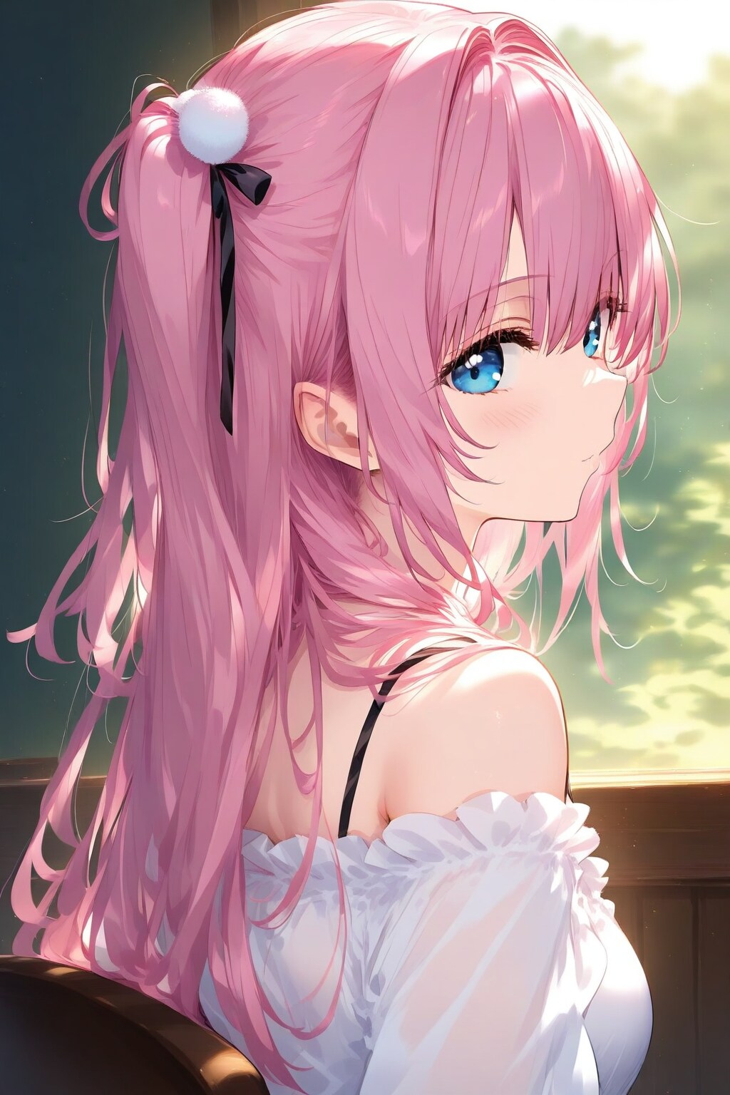横顔