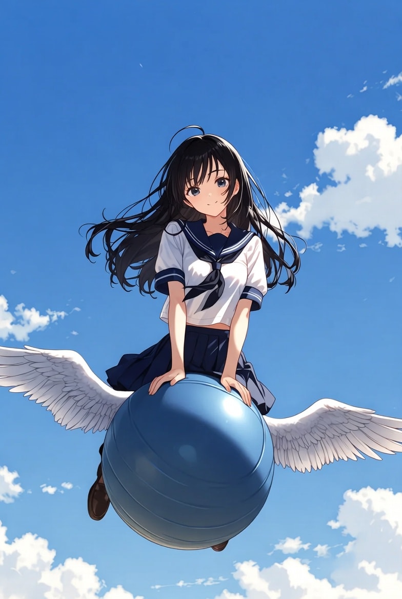 バランスボール | の人気AIイラスト・グラビア