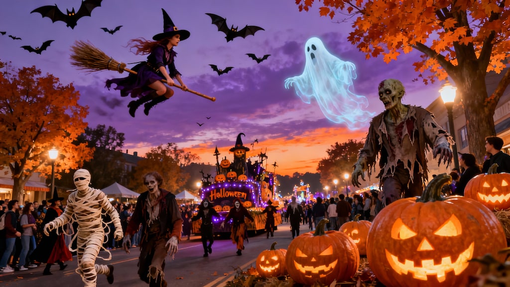 仮装行列(2枚)(Seedream, QILIN)