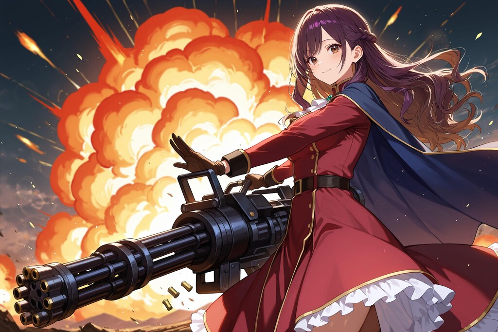 異世界のガトリング少女