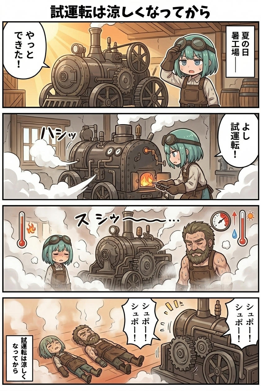 湿度高そうな実験