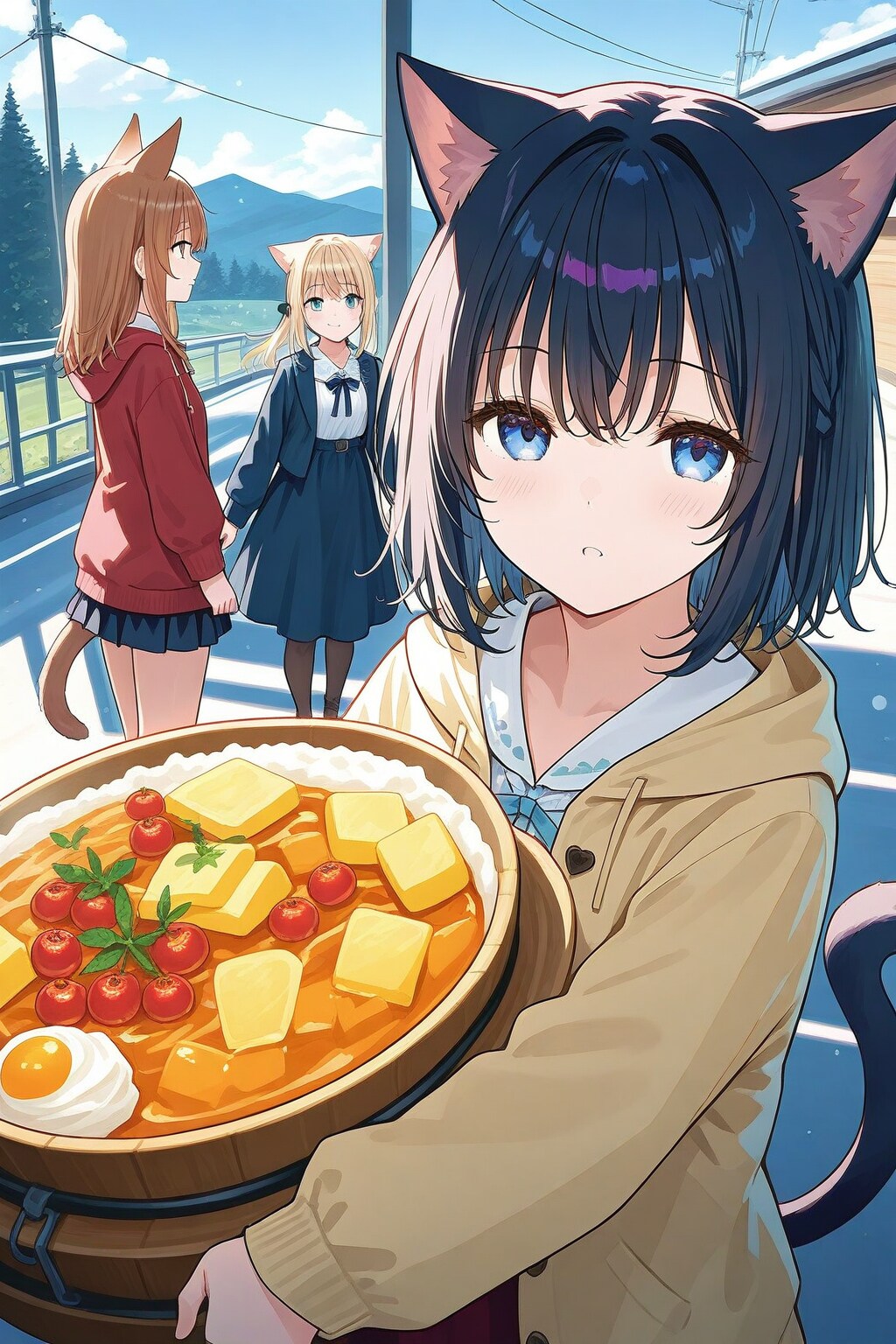 ネコの好奇心 | の人気AIイラスト・グラビア