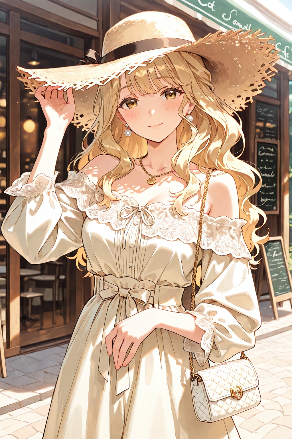 カフェ通りの午後