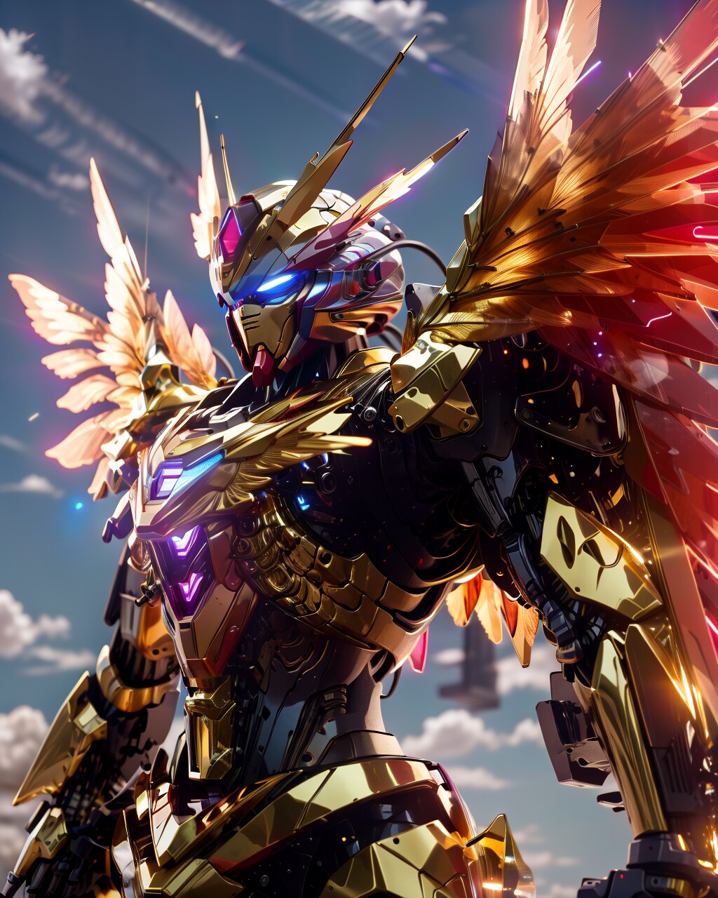ガンダムの翼は光(希望)の翼である