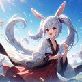 うさ耳の女の子 3枚目