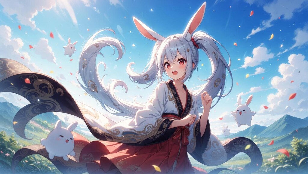 うさ耳の女の子