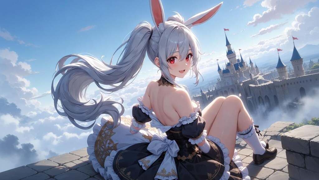 うさ耳の女の子