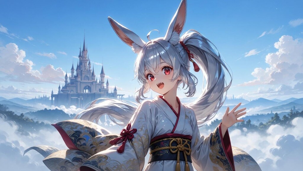 うさ耳の女の子