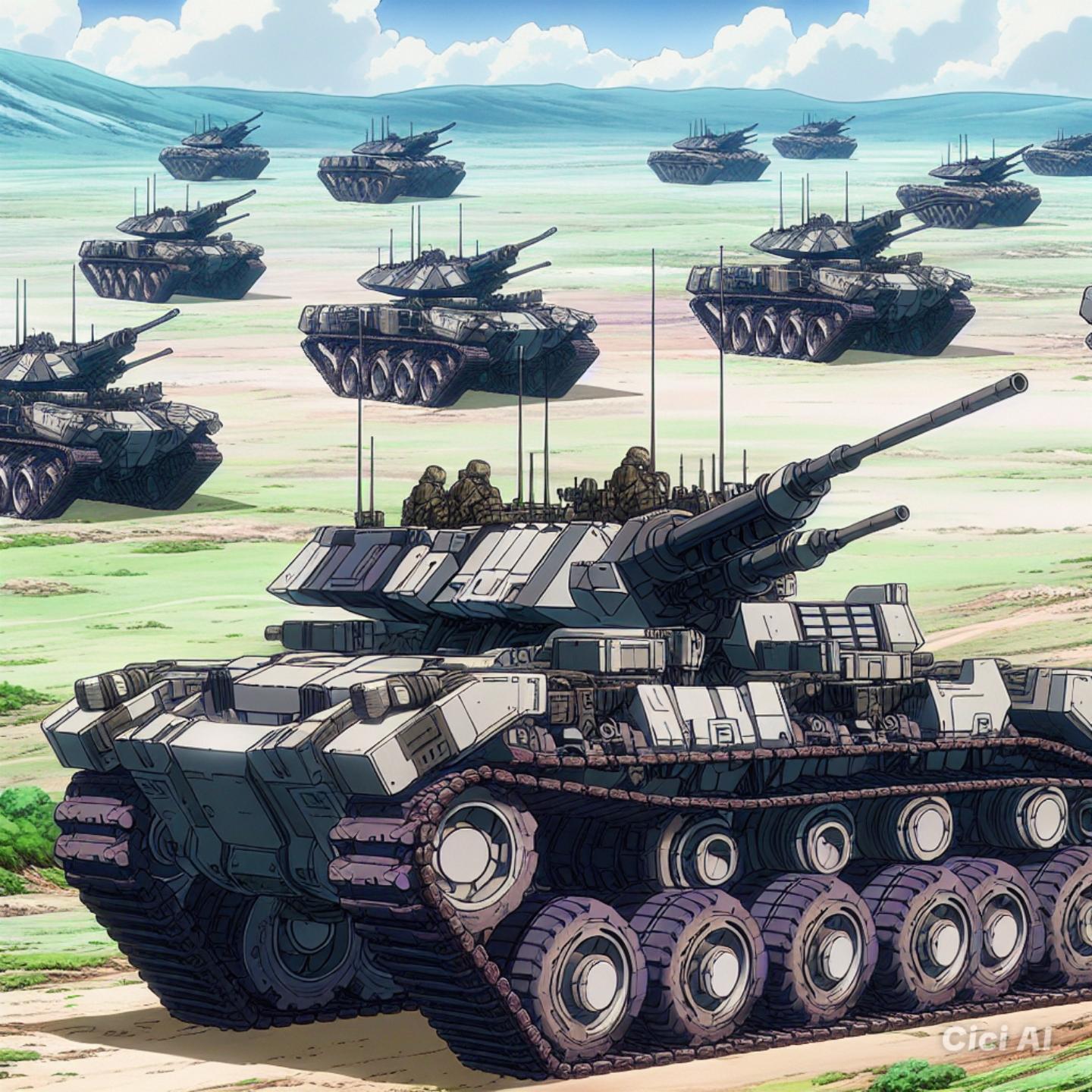 GC 戦車 支援砲撃！