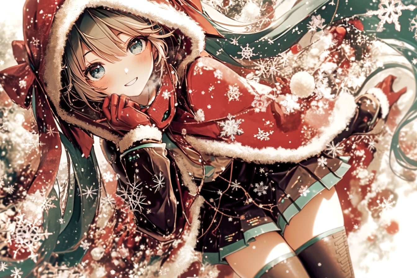 サンタガール-04 | の人気AIイラスト・グラビア
