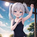 ヨガ少女 2枚目