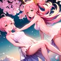 桜の精の姉妹 3枚目