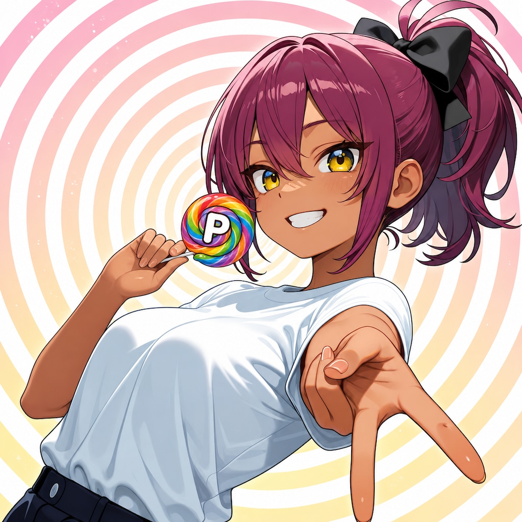 ぐるぐるキャンディ♪