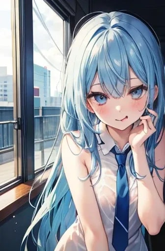 濡れてるぅ…