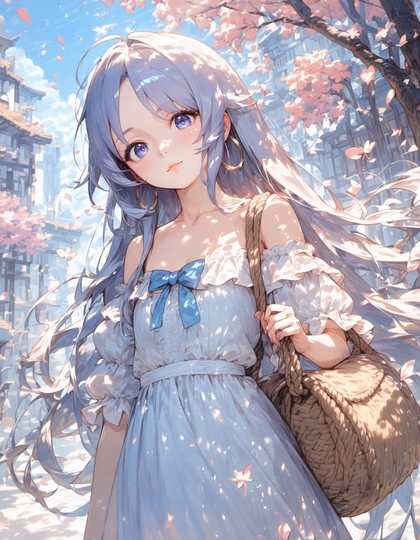 Petals Drift, and So Does Time