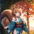 リスと栗A 6枚目