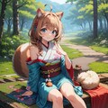 リスと栗A 7枚目