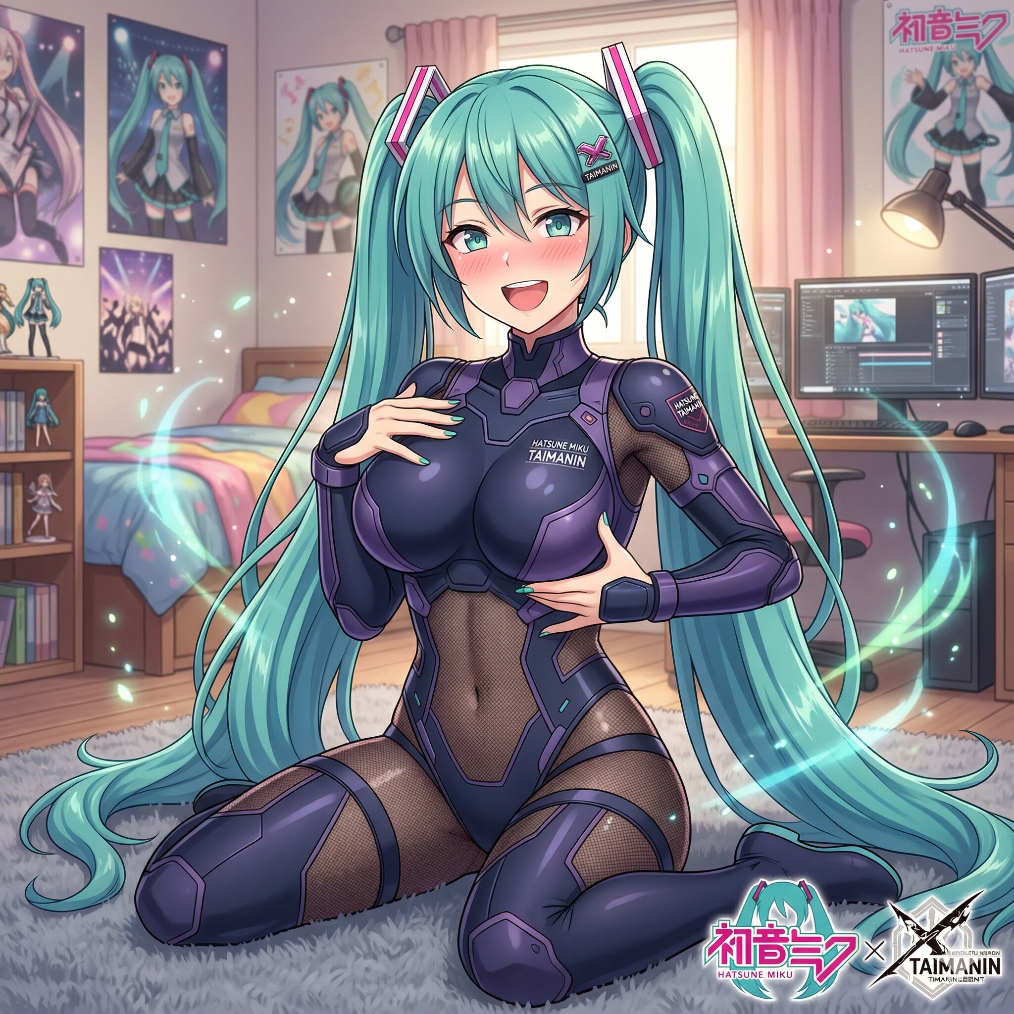 対魔忍スーツ ミクさん
