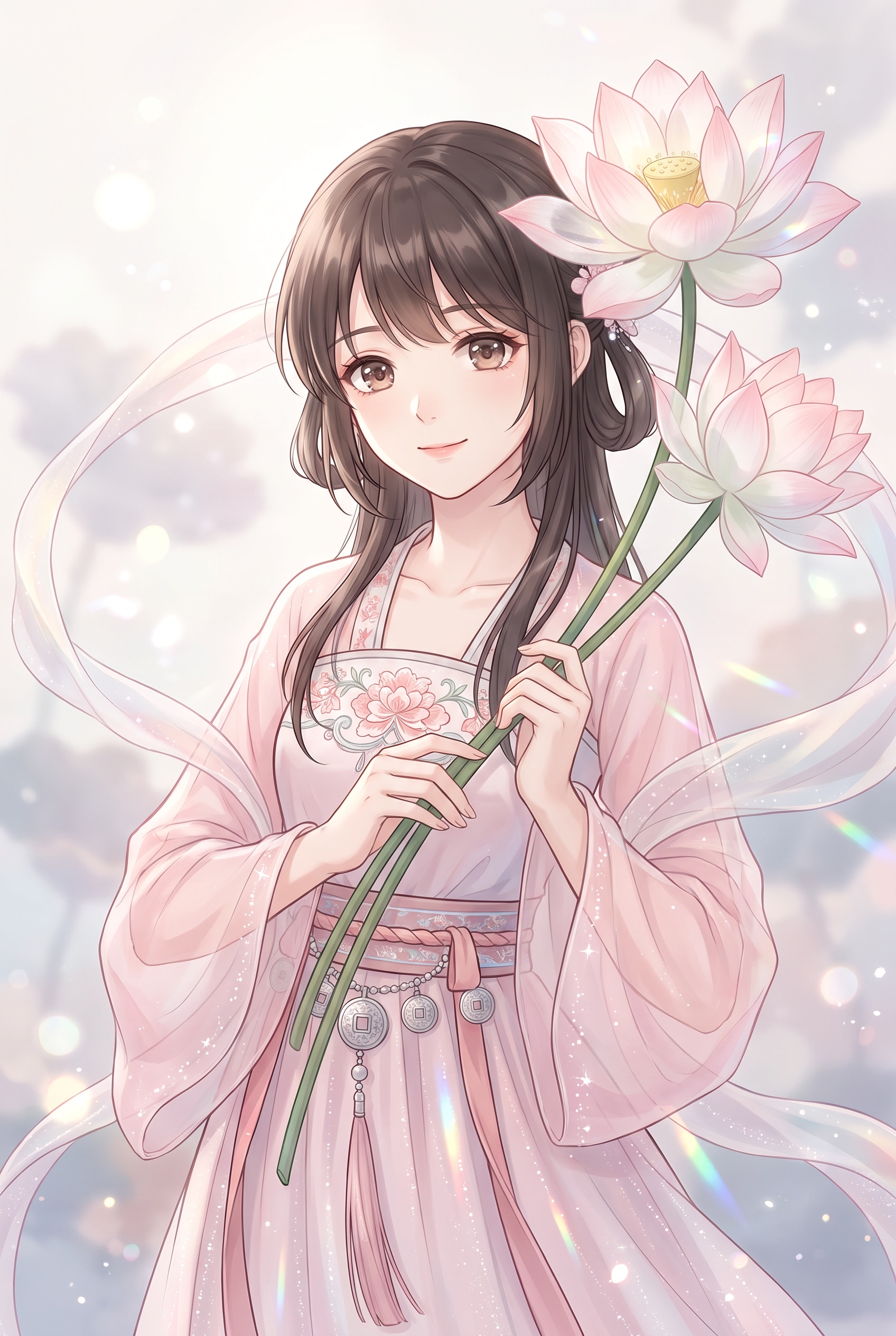 蓮華舞姫図
