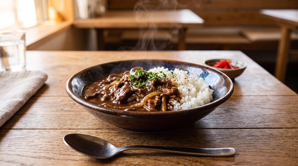 摩訶不思議食堂のハヤシライス