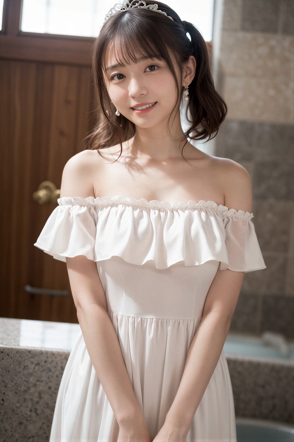 朝光の純白ドレス 2