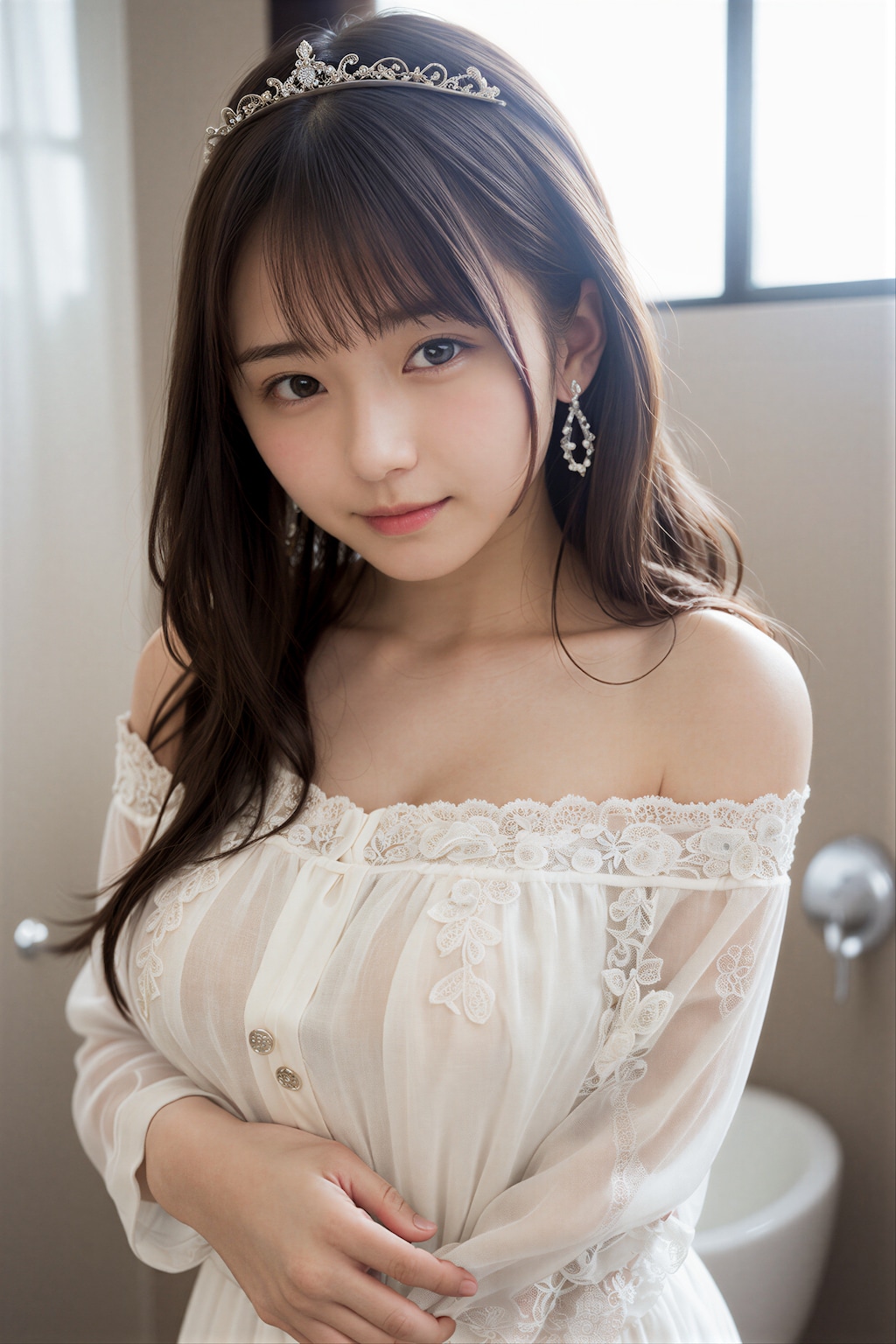朝光の純白ドレス 2