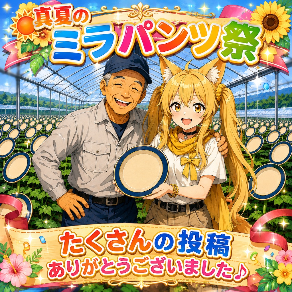 真夏のミラパンツ祭 ありがとうございました！