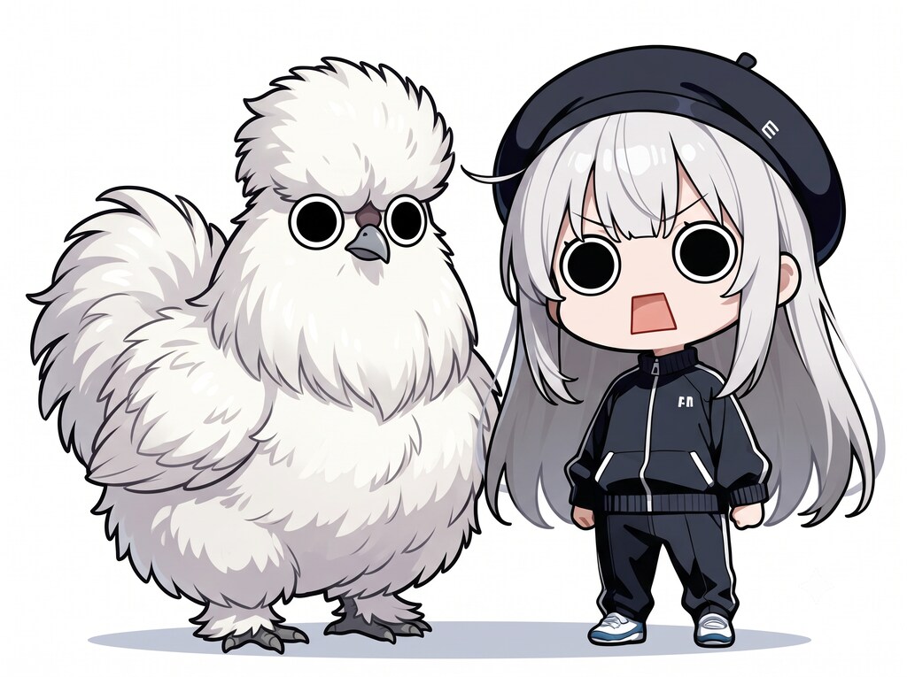 烏骨鶏とえらいこっちゃ嬢